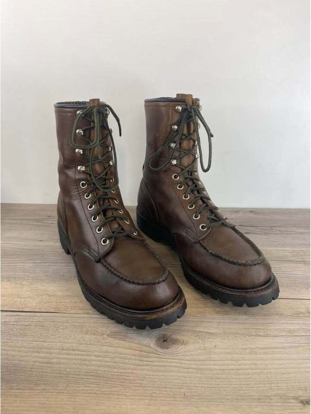 Boot & Shoe Workers Union 8-Inch Moc Toe Leather Boots